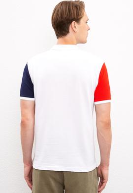 Erkek Beyaz Polo Yaka T-Shirt - 50217992025