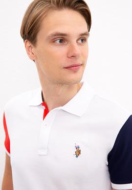 Erkek Beyaz Polo Yaka T-Shirt - 50217992025