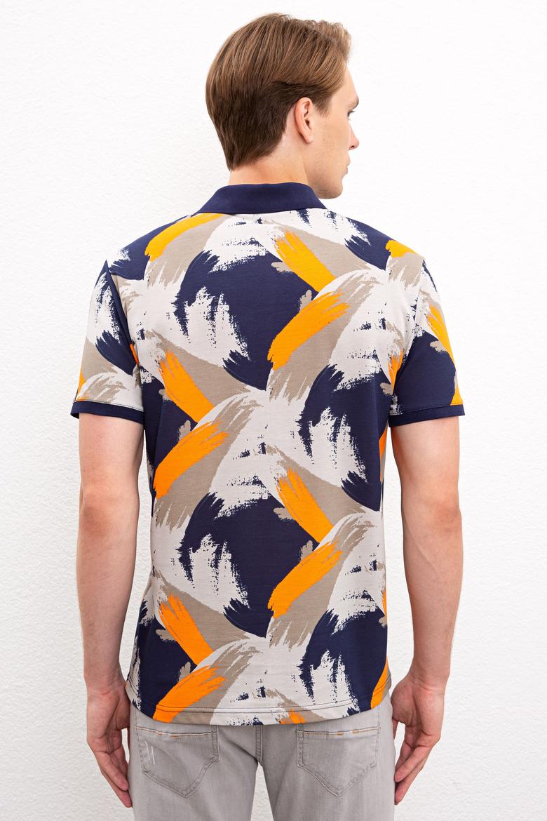 Erkek Lacivert T-Shirt - 50218409011