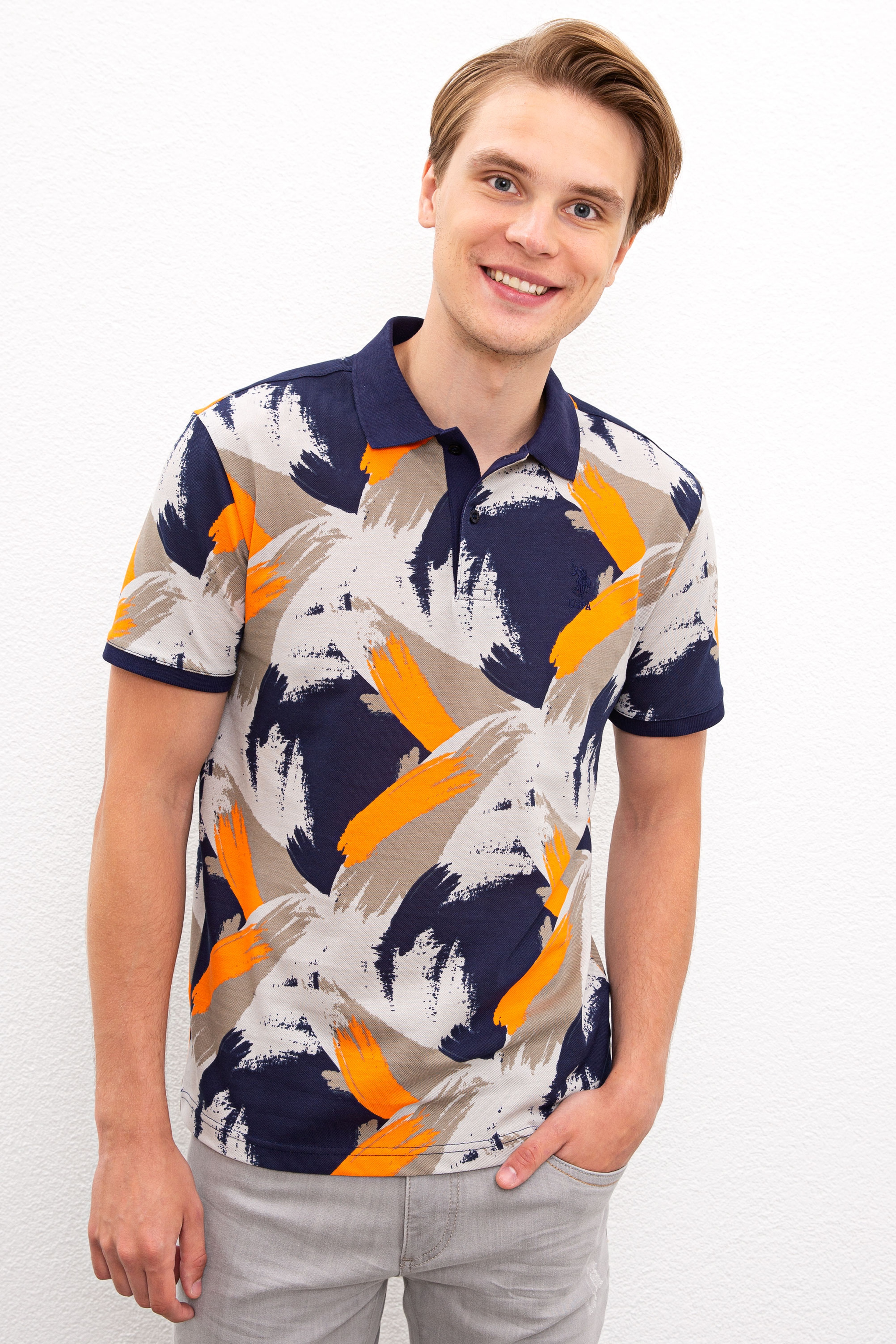 Erkek Lacivert T-Shirt - Image 1