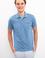Erkek İndigo Polo Yaka Tişört
