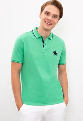 Erkek Elma Yeşili Polo Yaka T-Shirt - 50225241015