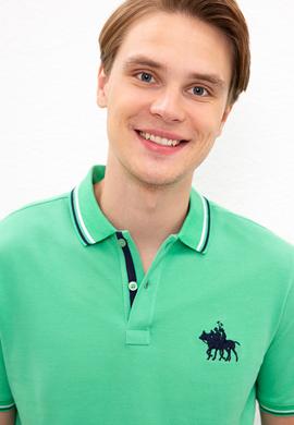 Erkek Elma Yeşili Polo Yaka T-Shirt - 50225241015