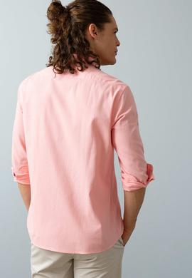 Erkek Pembe Gömlek Uzunkol Basic - 50200062017