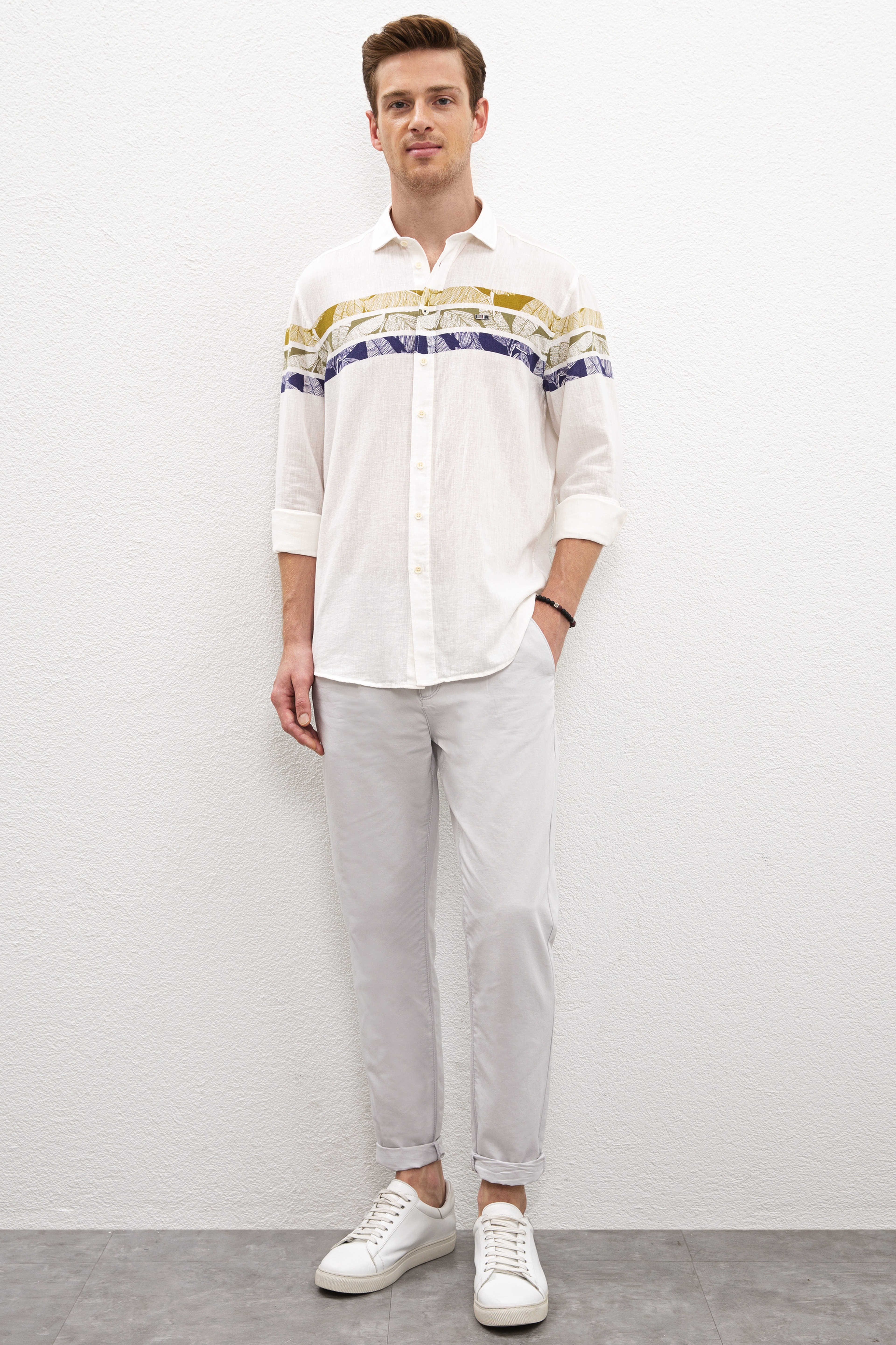 Erkek Gri Chinos - Image 1