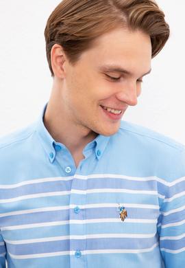 Erkek Mavi Gömlek Uzunkol - 50219641023