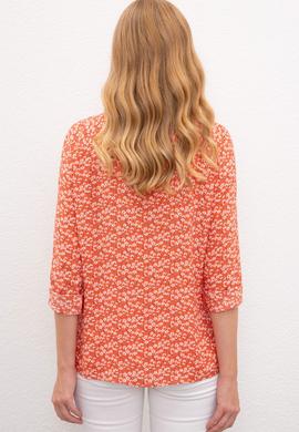 Kadın Somon Gömlek Uzunkol - 50201123009