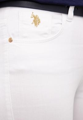 Kadın Beyaz Denim Pantolon - 50219127008