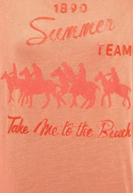 Kadın Somon Tişört - 50217981011