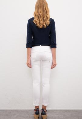 Kadın Mavi Denim Pantolon - 50219134003