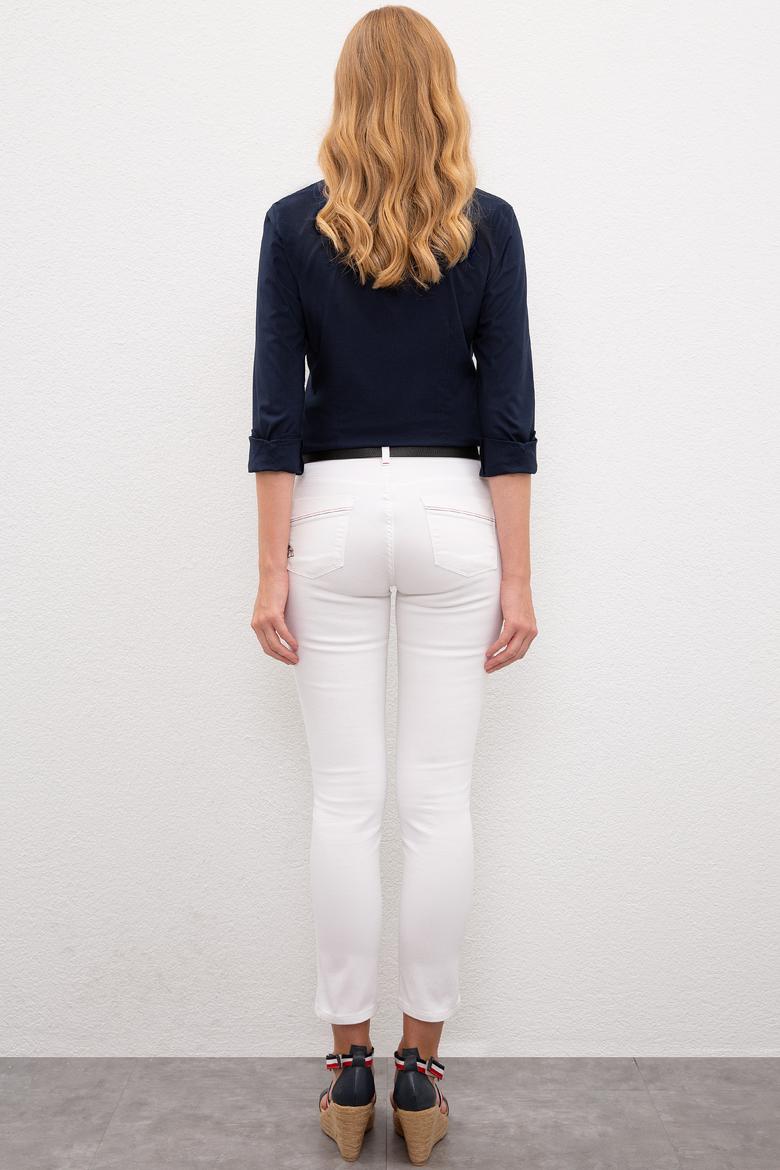 Kadın Mavi Denim Pantolon - 50219134003