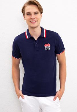 Erkek Lacivert Polo Yaka T-Shirt - 50199652021