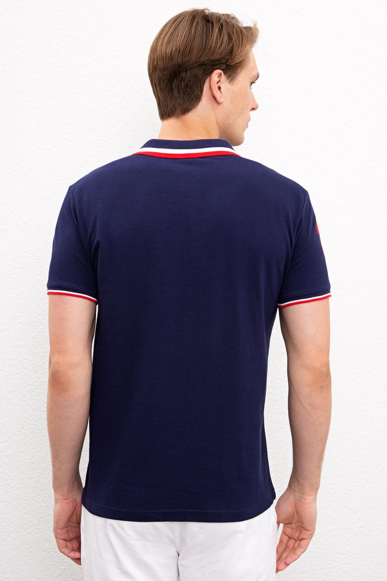 Erkek Lacivert Polo Yaka T-Shirt - 50199652021