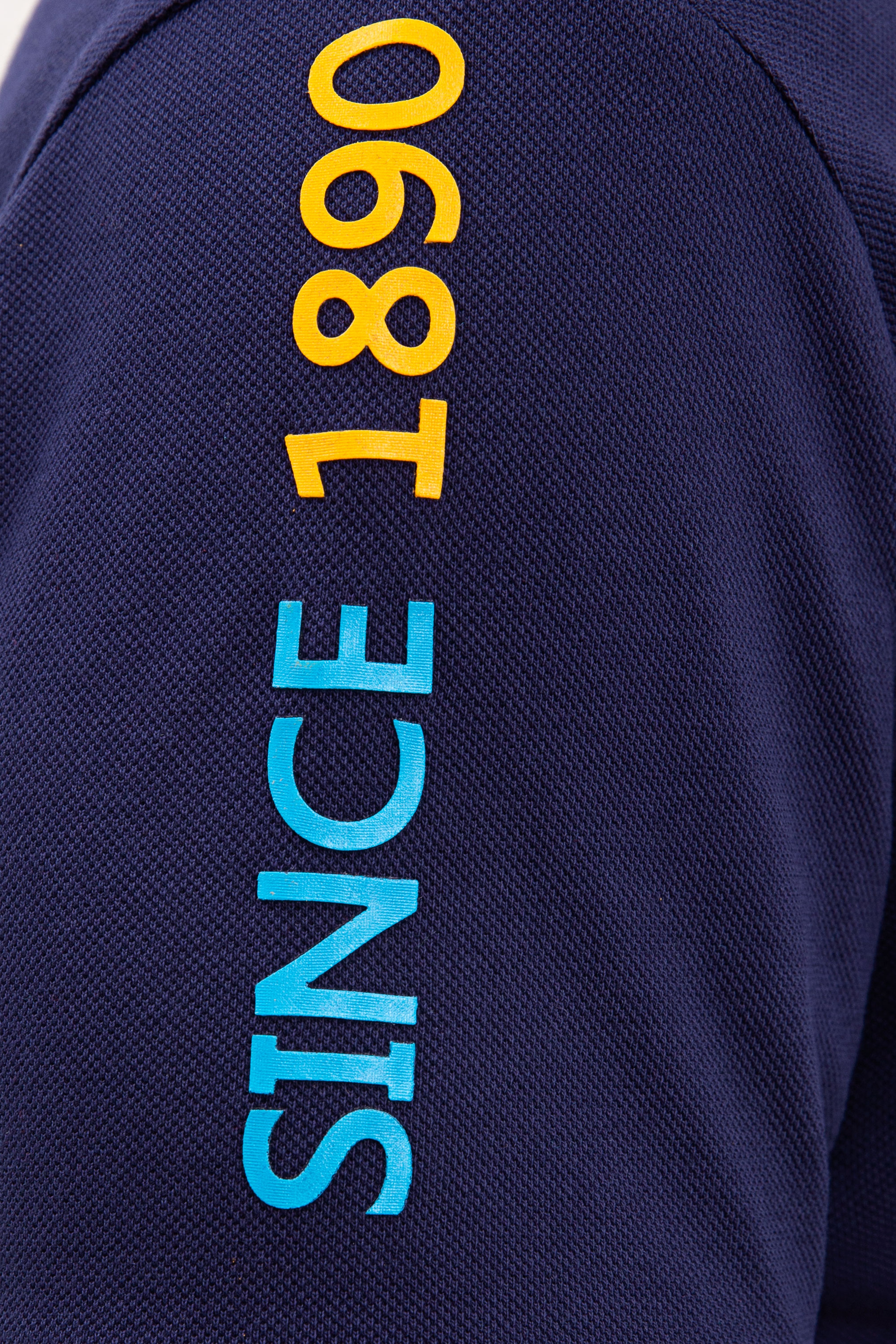 Erkek Lacivert Polo Yaka T-Shirt - Image 6