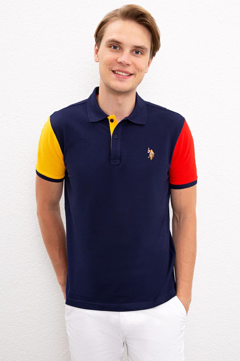 Erkek Lacivert Polo Yaka T-Shirt