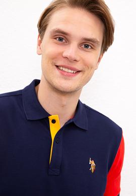 Erkek Lacivert Polo Yaka T-Shirt - 50217992009