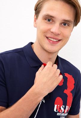 Erkek Lacivert Polo Yaka T-Shirt - 50219226003