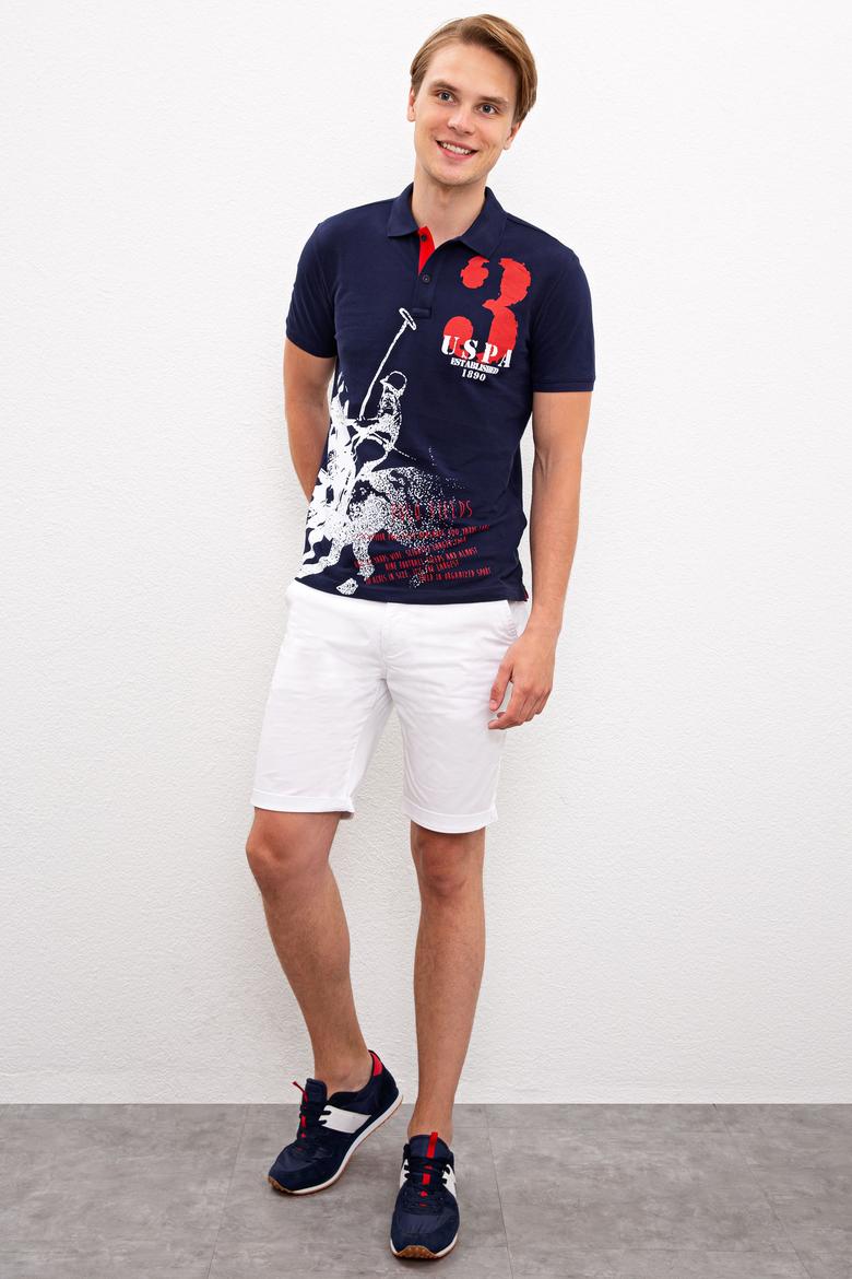 Erkek Lacivert Polo Yaka T-Shirt - 50219226003