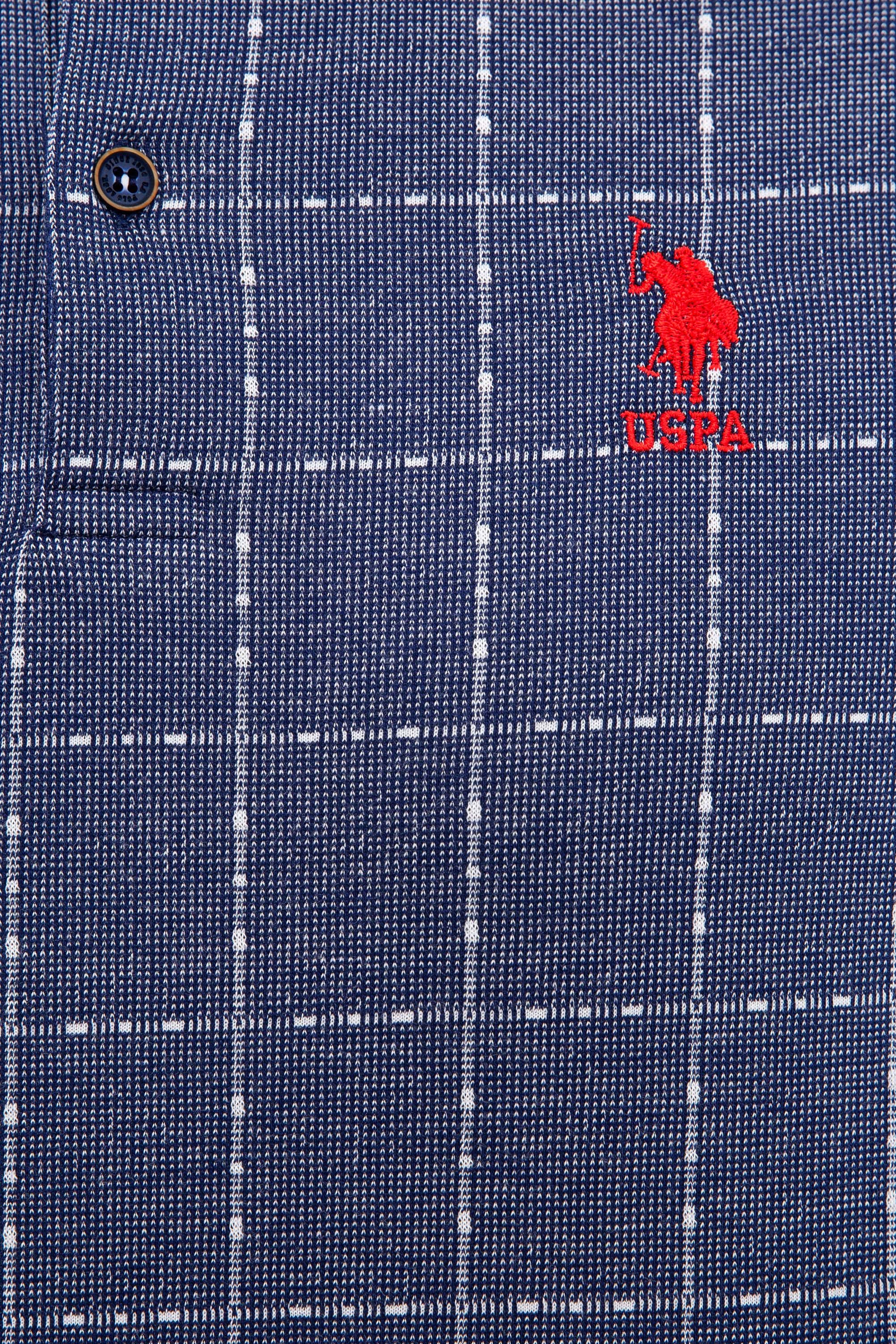 Erkek Lacivert Polo Yaka T-Shirt - Image 5