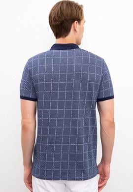 Erkek Lacivert Polo Yaka T-Shirt - 50219220008