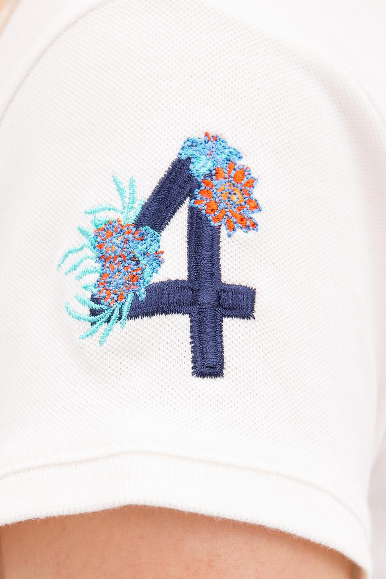 Kadın Beyaz Tişört - 50220589002