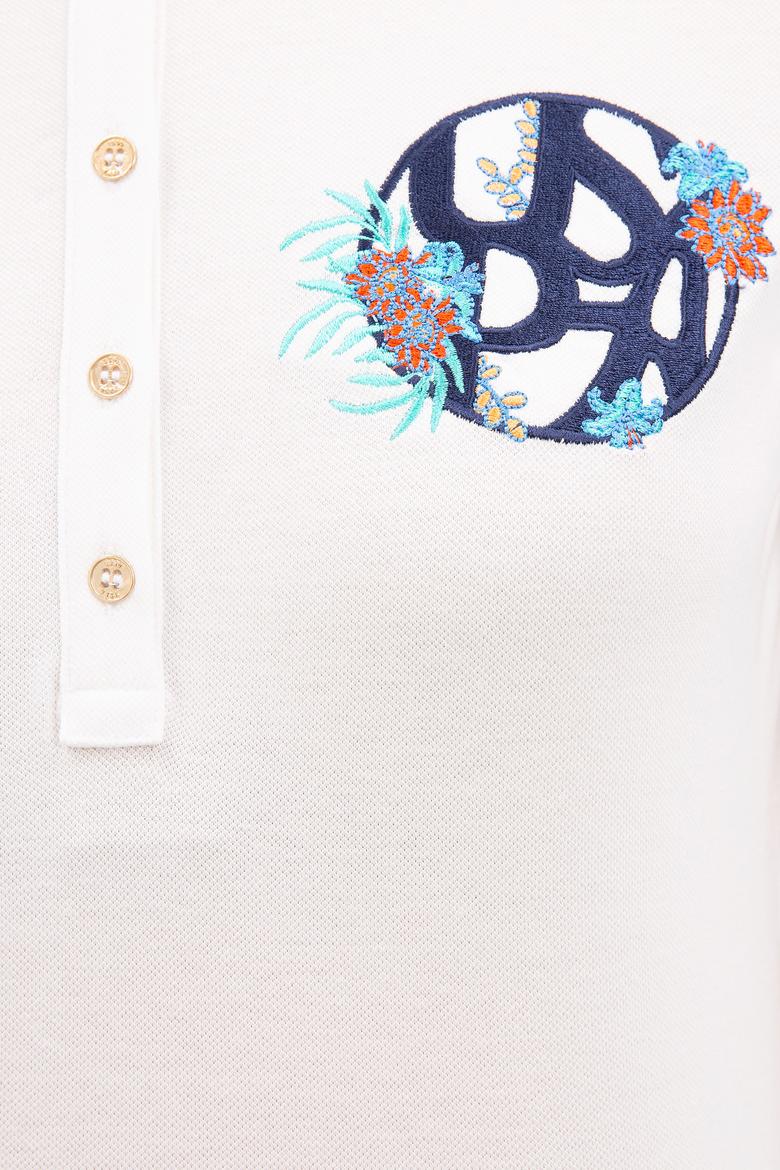 Kadın Beyaz Tişört - 50220589002