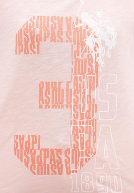 Kadın Pembe Bisiklet Yaka T-Shirt - 50220995010