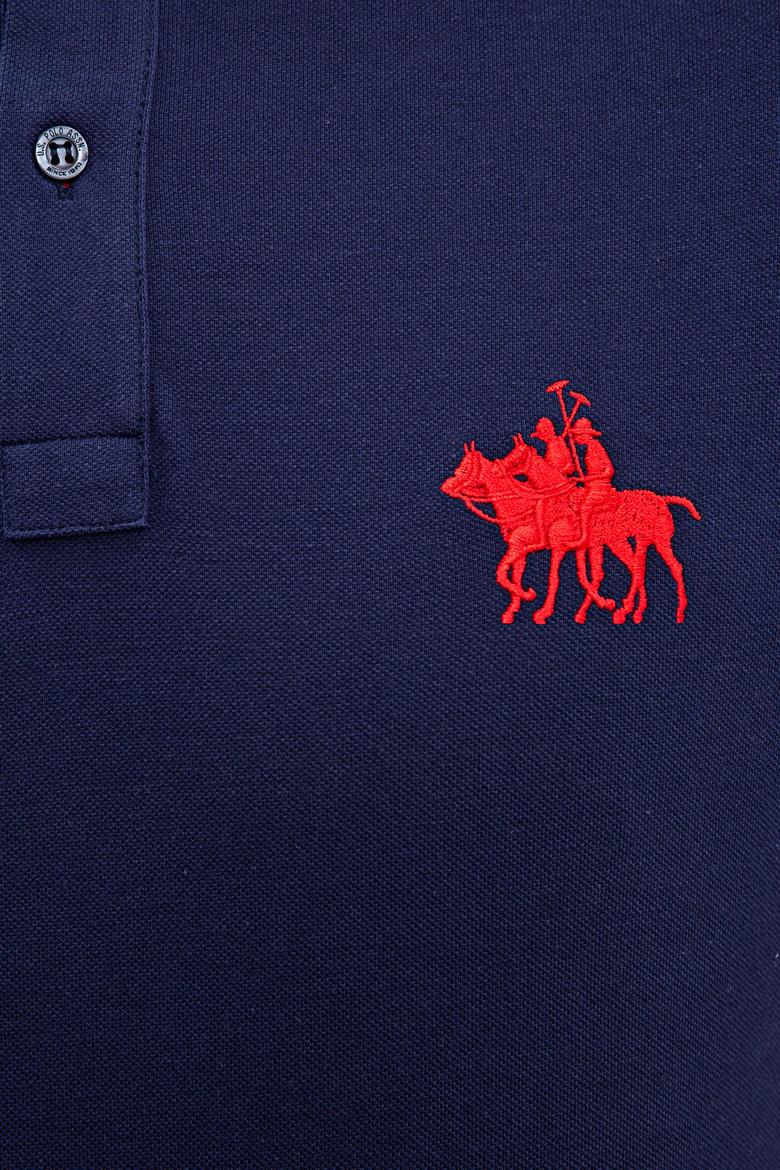 Erkek Lacivert Polo Yaka T-Shirt - 50225241025
