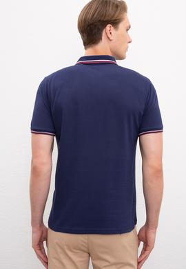 Erkek Lacivert Polo Yaka T-Shirt - 50225241025