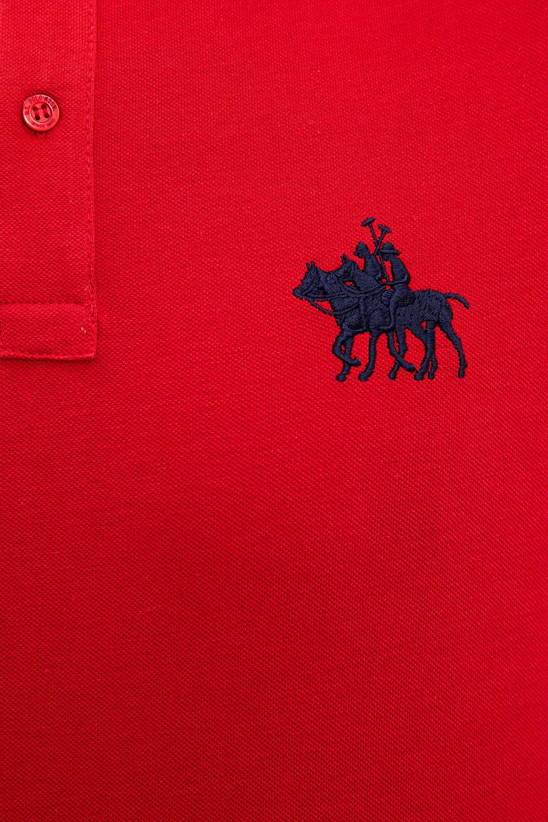 Erkek Koyu Kırmızı Polo Yaka T-Shirt - 50225241045