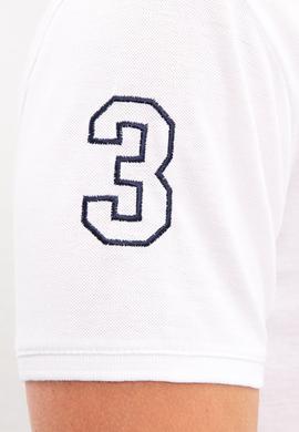 Erkek Beyaz Polo Yaka T-Shirt - 50218831013