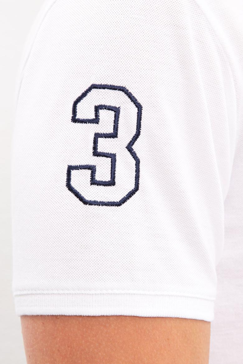 Erkek Beyaz Polo Yaka T-Shirt - 50218831013