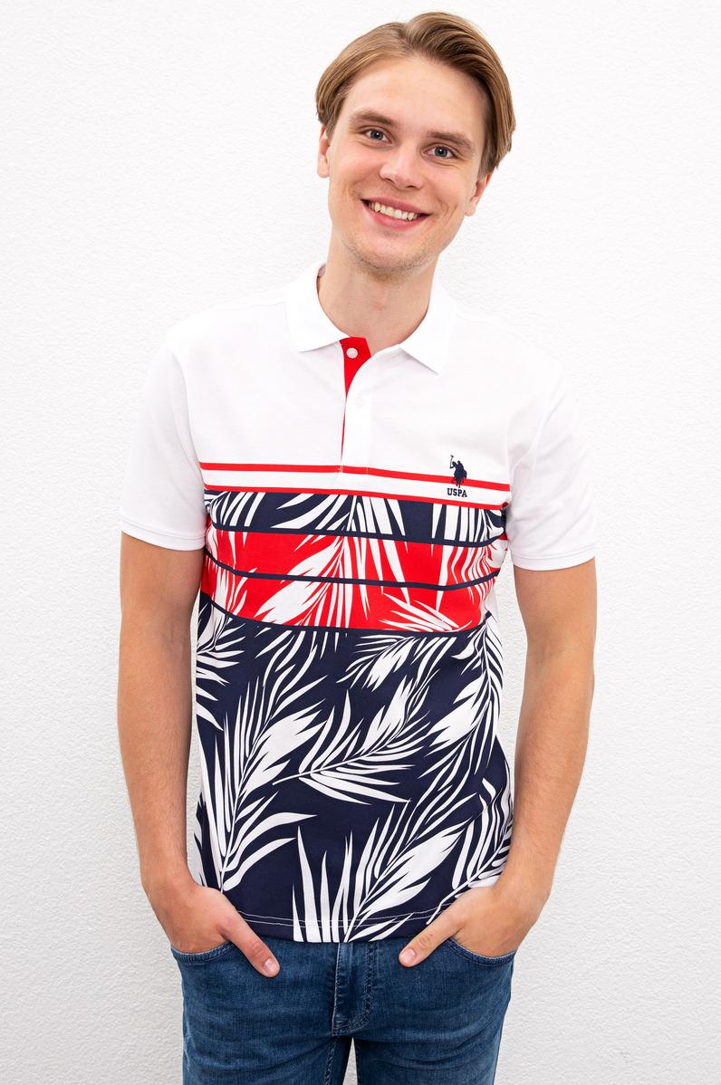 Erkek Beyaz Polo Yaka T-Shirt