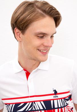 Erkek Beyaz Polo Yaka T-Shirt - 50219473004