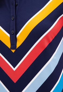 Kadın Lacivert Polo Yaka T-Shirt - 50202534009