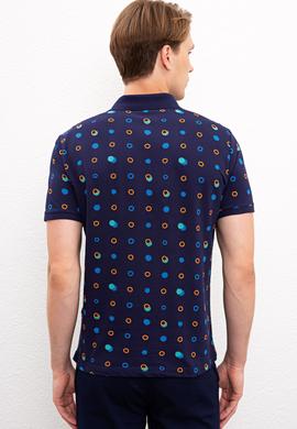 Erkek Lacivert Polo Yaka T-Shirt - 50217955027