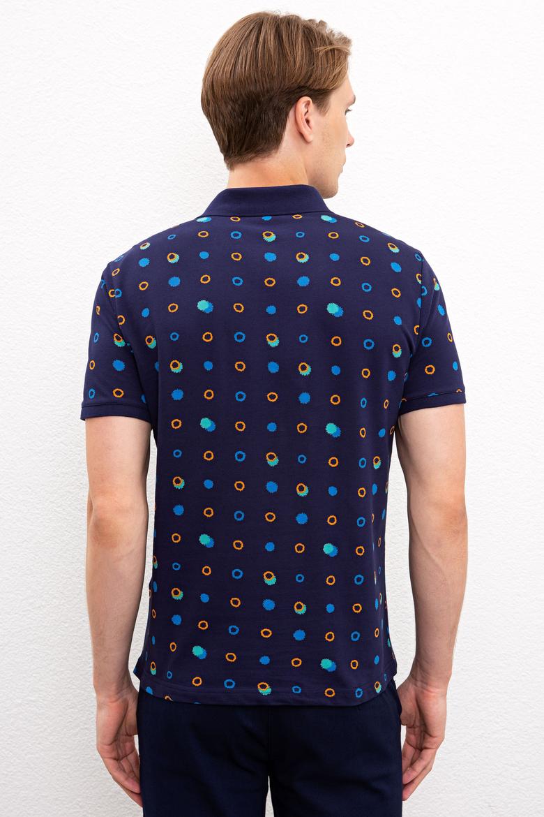 Erkek Lacivert Polo Yaka T-Shirt - 50217955027