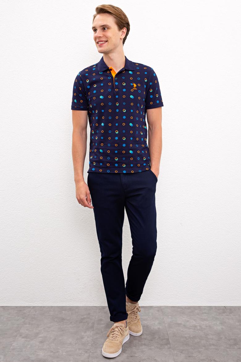 Erkek Lacivert Polo Yaka T-Shirt - 50217955027