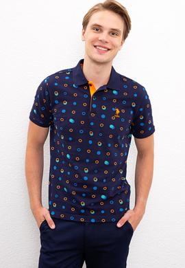 Erkek Lacivert Polo Yaka T-Shirt - 50217955027