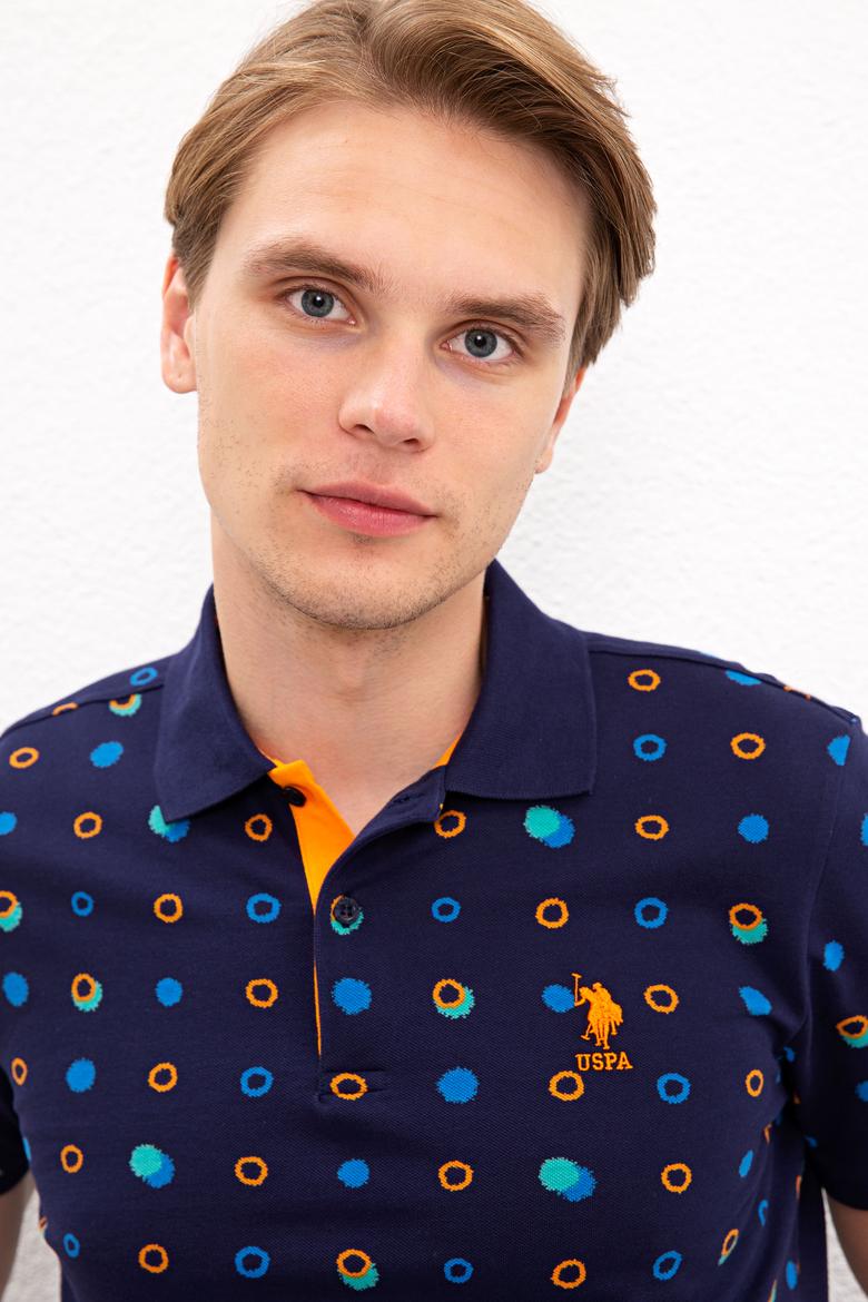 Erkek Lacivert Polo Yaka T-Shirt - 50217955027