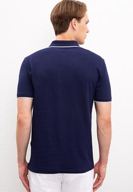 Erkek Lacivert Polo Yaka T-Shirt - 50218403001