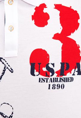 Erkek Beyaz Polo Yaka T-Shirt - 50219226016