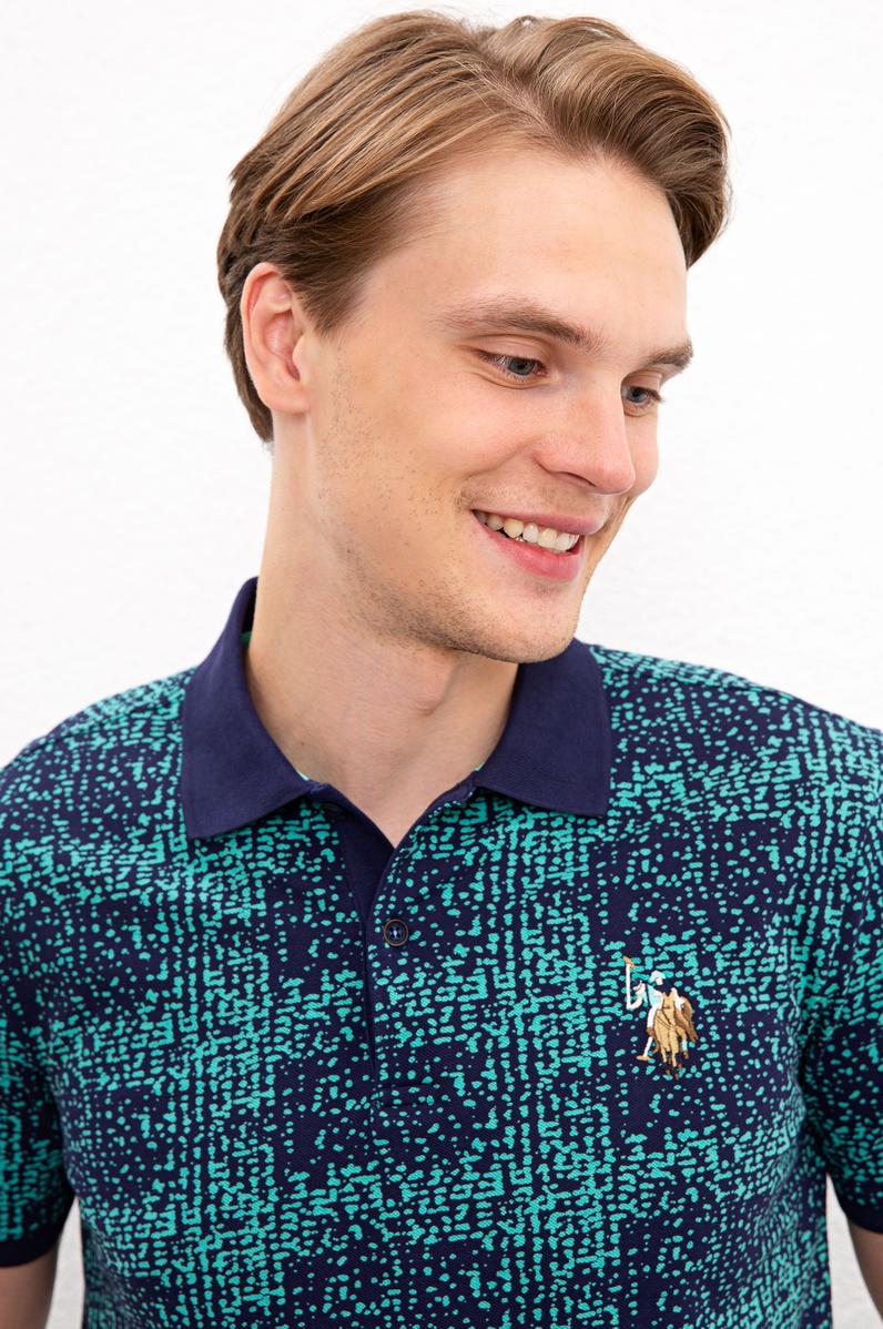 Erkek Lacivert Polo Yaka Tişört