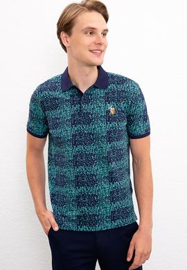 Erkek Lacivert Polo Yaka Tişört - 50219251007