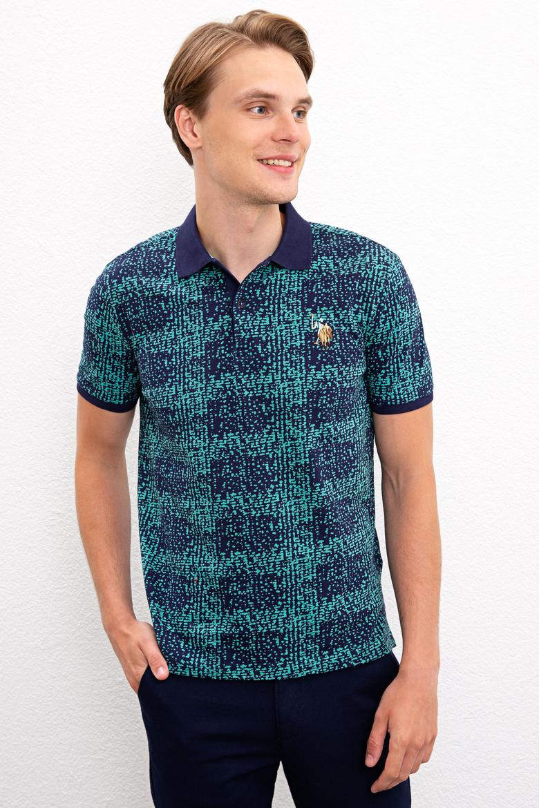 Erkek Lacivert Polo Yaka Tişört