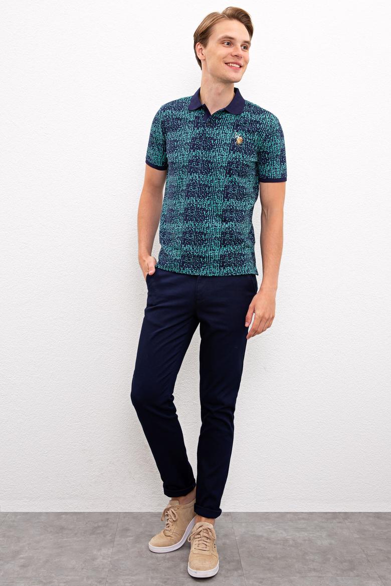 Erkek Lacivert Polo Yaka Tişört - 50219251007