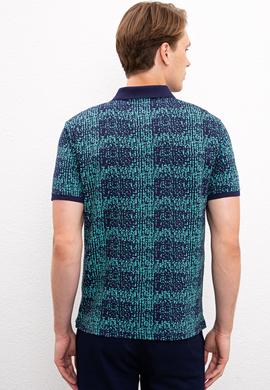 Erkek Lacivert Polo Yaka Tişört - 50219251007