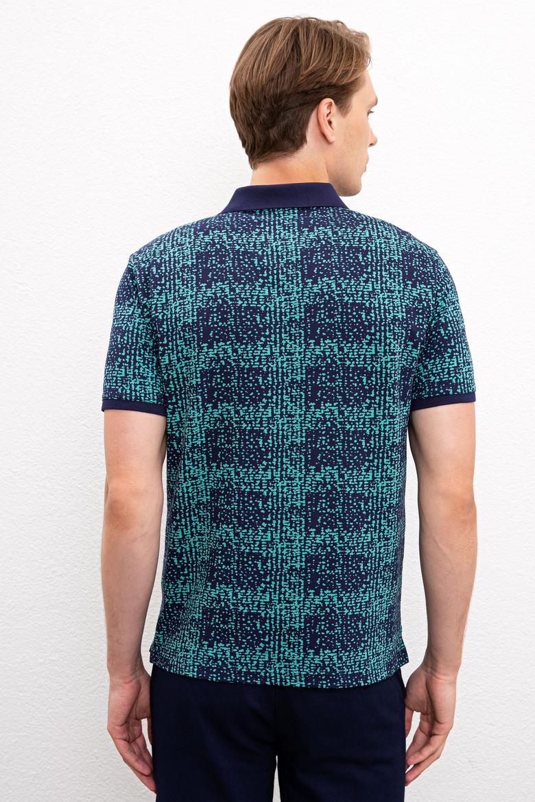 Erkek Lacivert Polo Yaka Tişört - 50219251007
