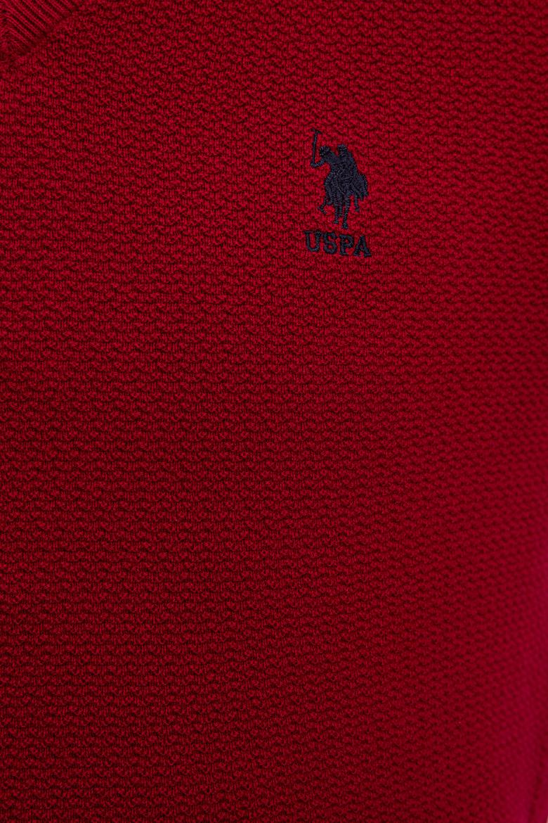 Erkek Bordo Basic Kazak - 50224890072