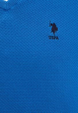 Erkek Kobalt Mavi Basic Kazak - 50224890092